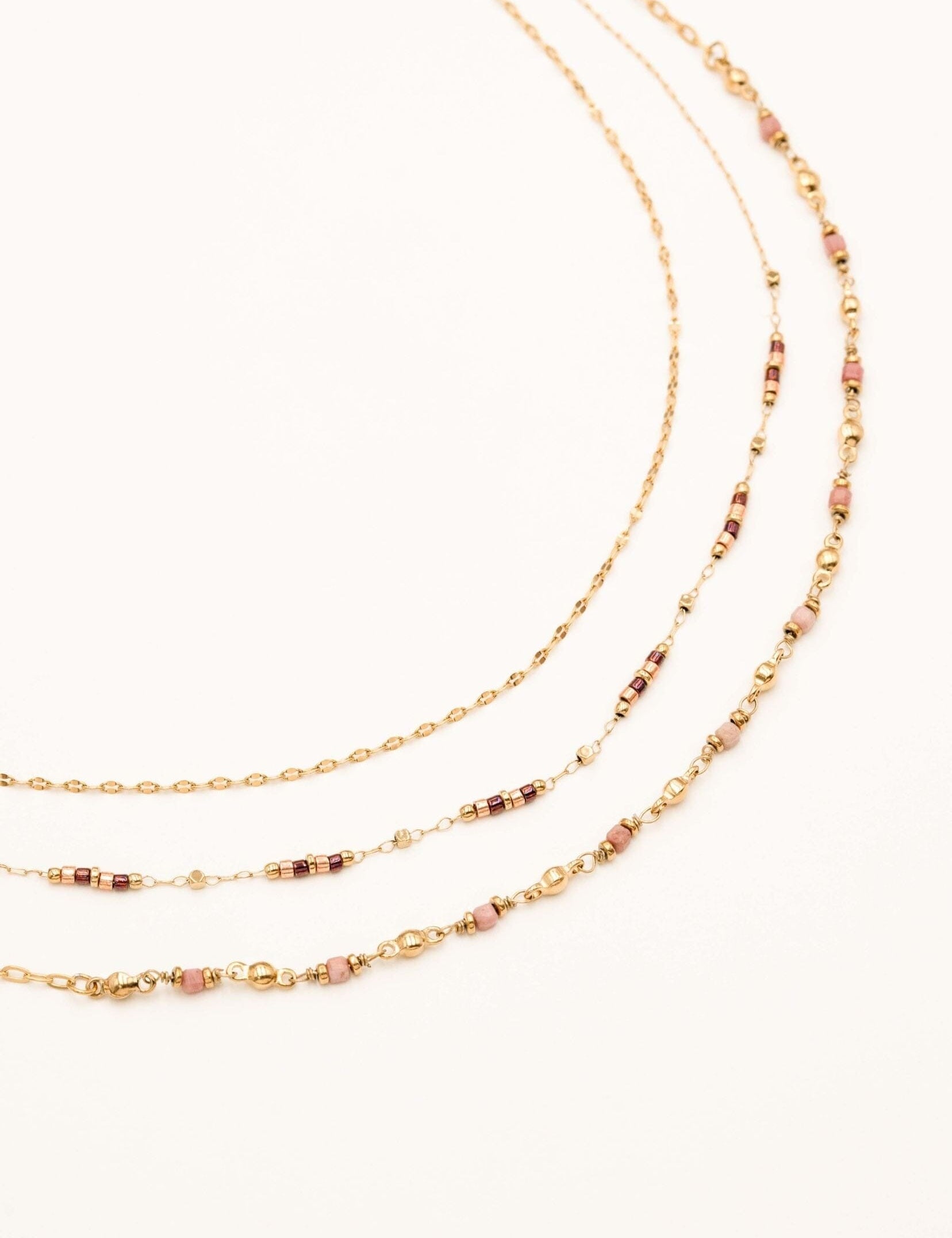 Collier Bohm Paris - Donna Colliers Bohm Paris Rhodonite 