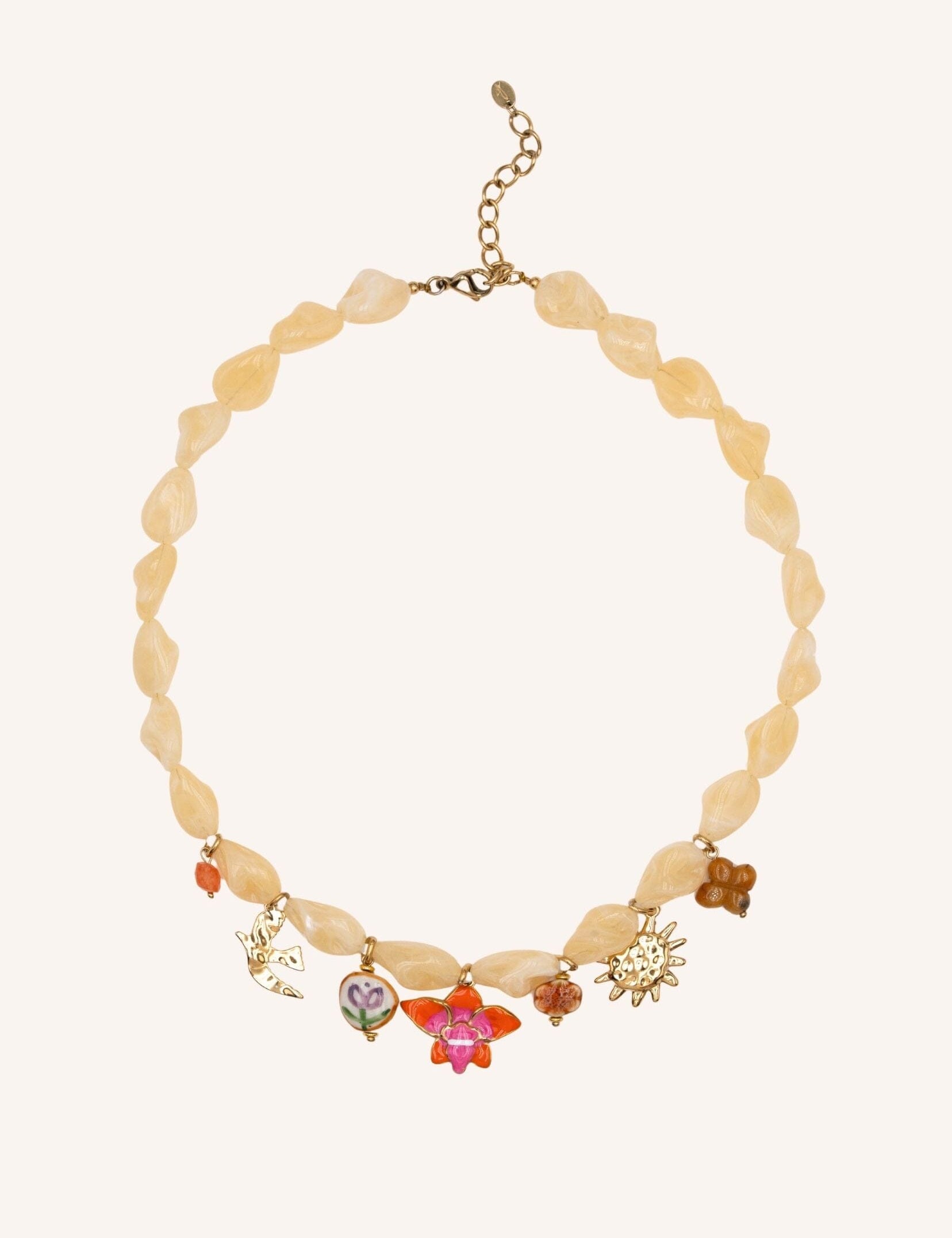 Collier Bohm Paris - Dune Colliers Pendentifs Bohm Paris Beige 