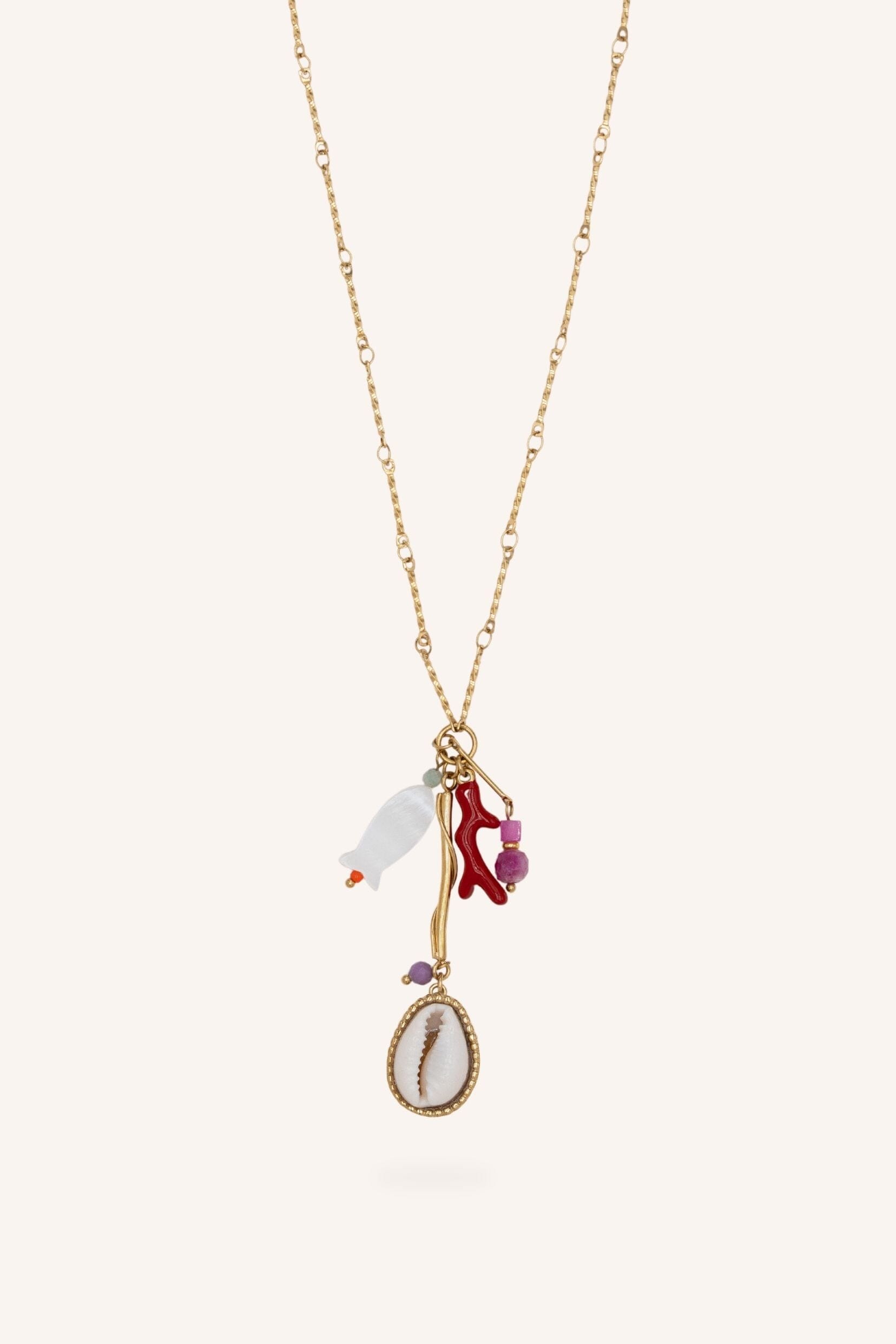 Collier Bohm Paris - Dunéa Collier en Y Bohm Paris Doré 