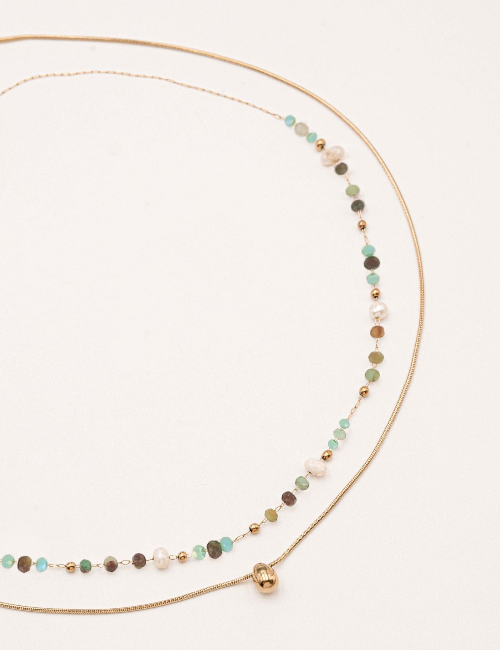 Collier Bohm Paris - Edwina Colliers Bohm Paris Agate indienne 