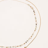 Collier Bohm Paris - Edwina Colliers Bohm Paris Jaspe dalmatien 