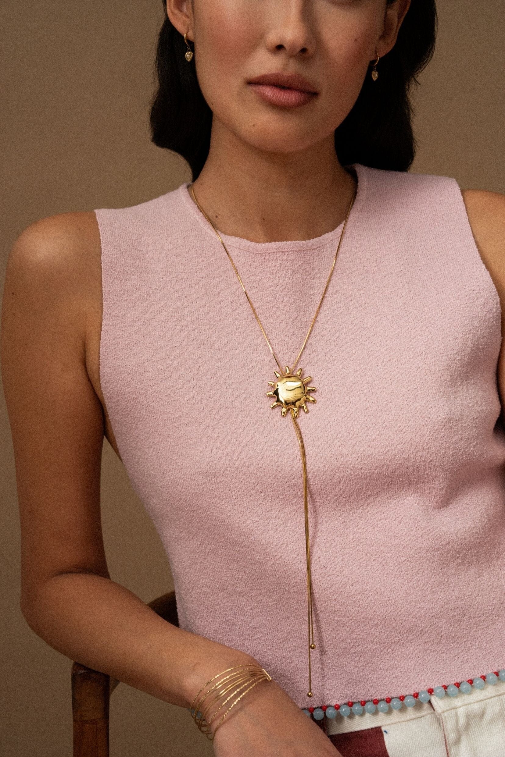 Collier Bohm Paris - Elio Collier en Y Bohm Paris 