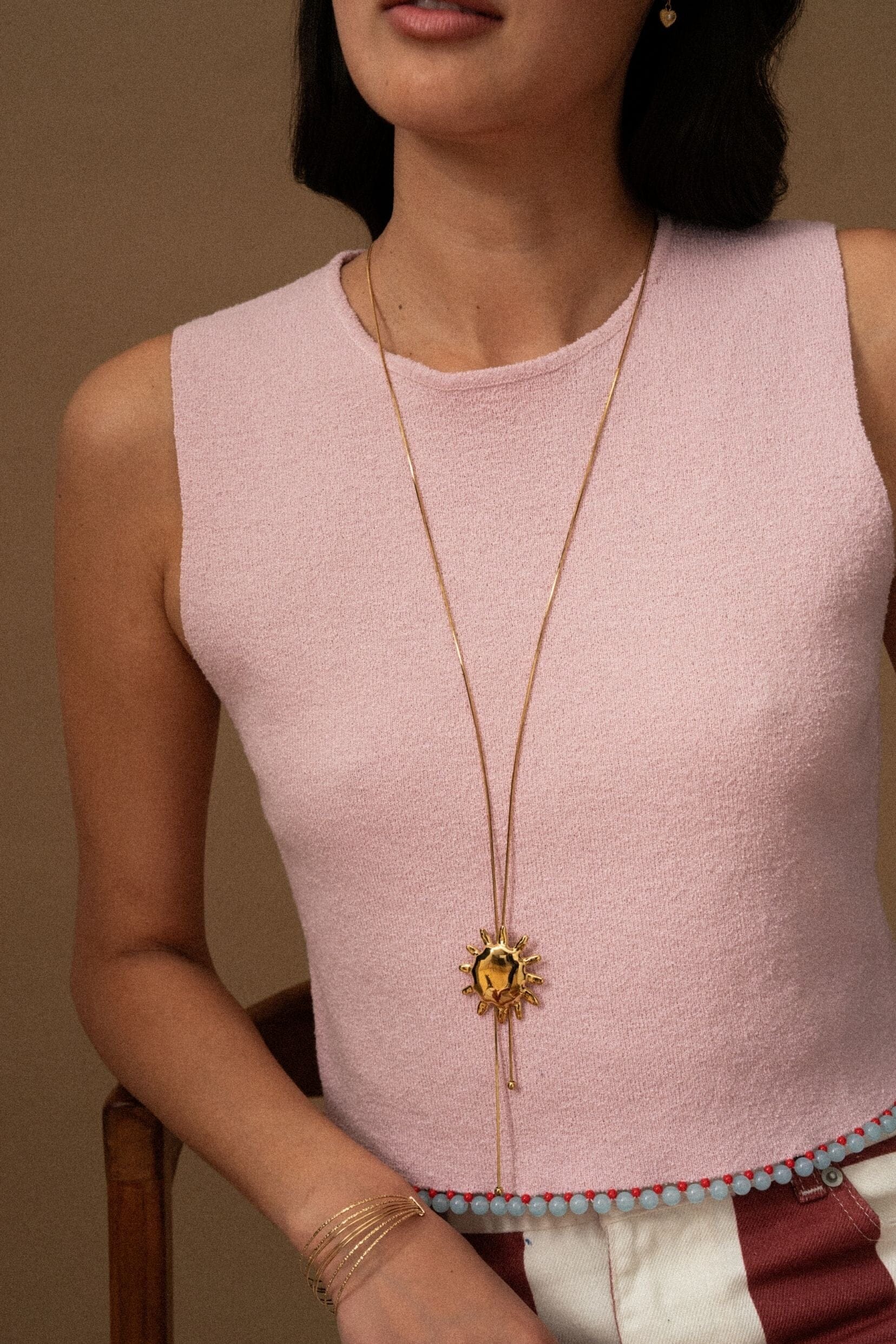 Collier Bohm Paris - Elio Collier en Y Bohm Paris 