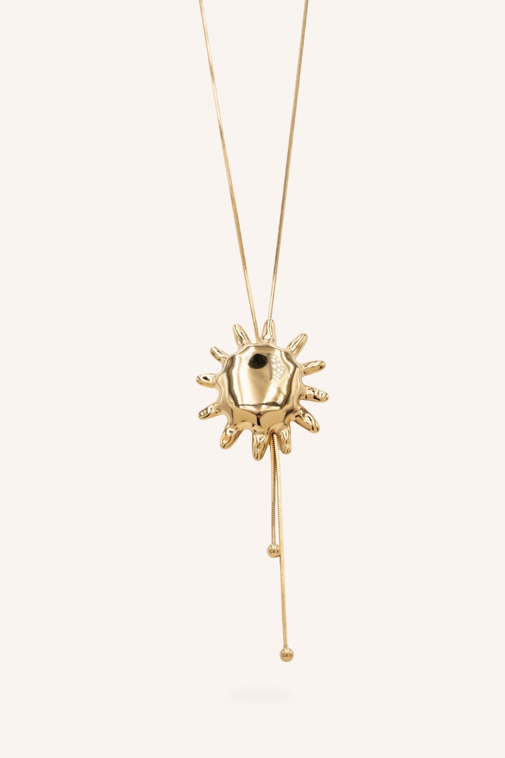 Collier Bohm Paris - Elio Collier en Y Bohm Paris Doré 
