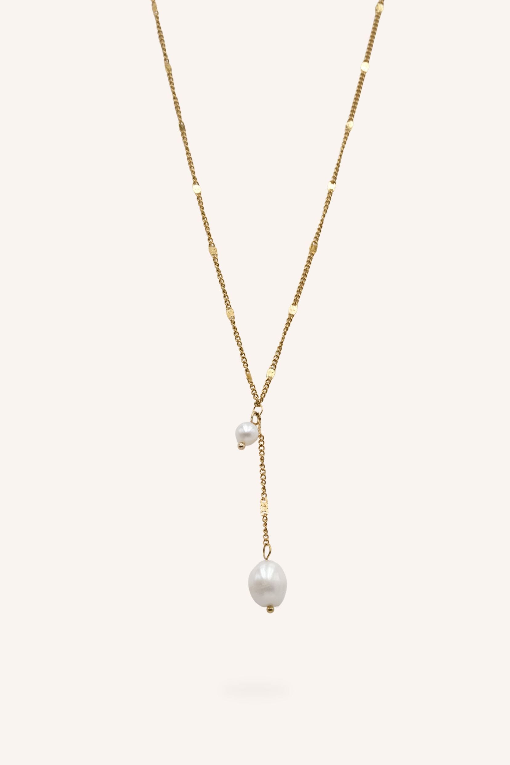 Collier Bohm Paris - Ely Collier en Y Bohm Paris Doré 