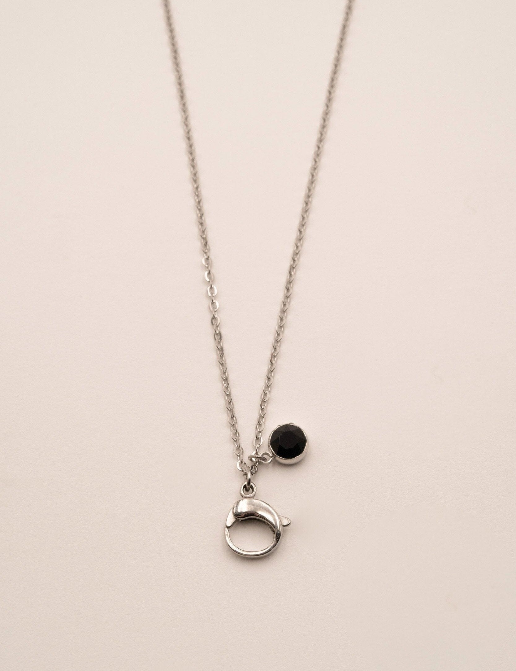 Collier Bohm Paris - Enio Collier Bohm Paris Argenté noir 