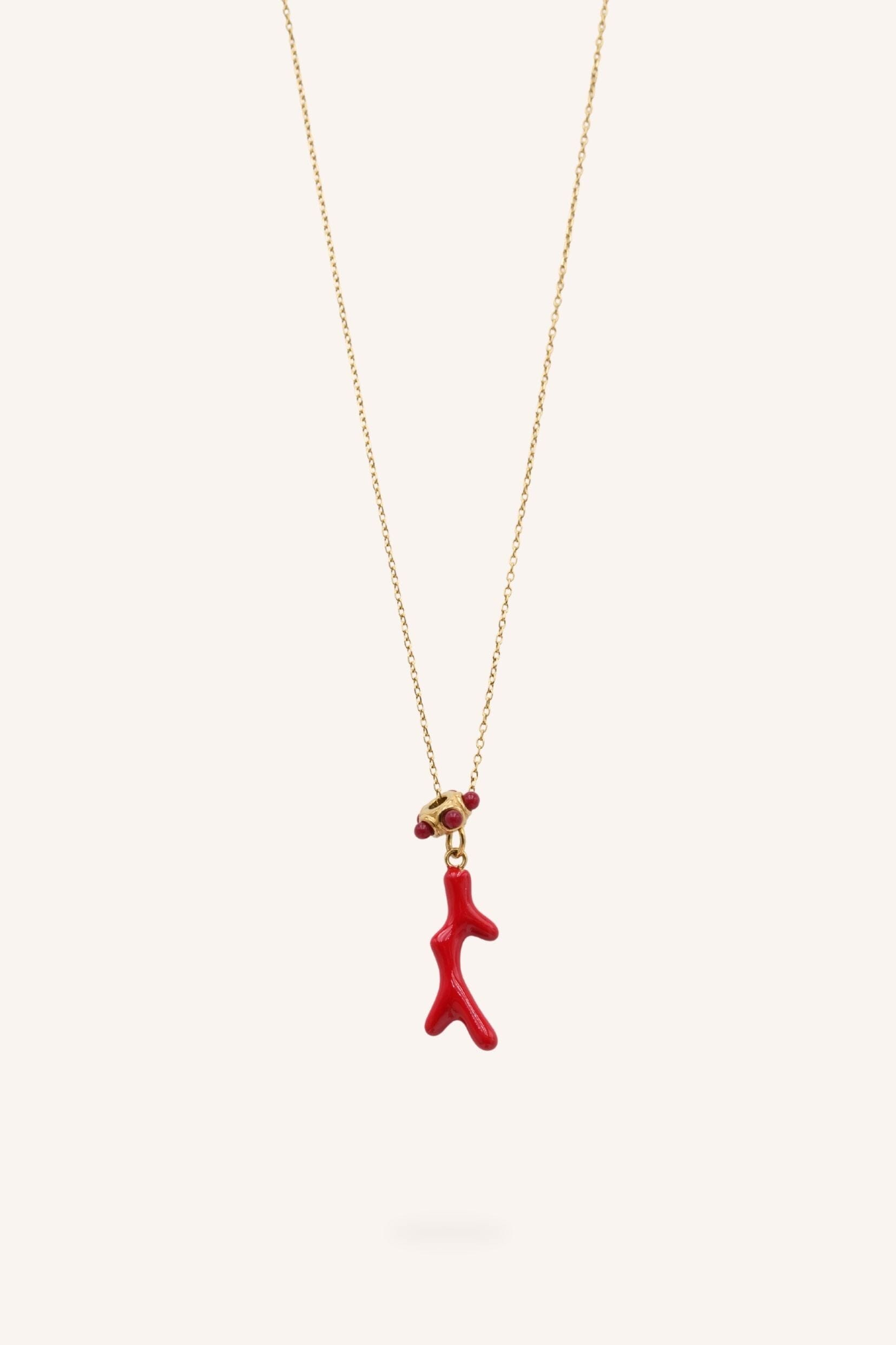Collier Bohm Paris - Erya Collier en chaine simple Bohm Paris Cornaline 