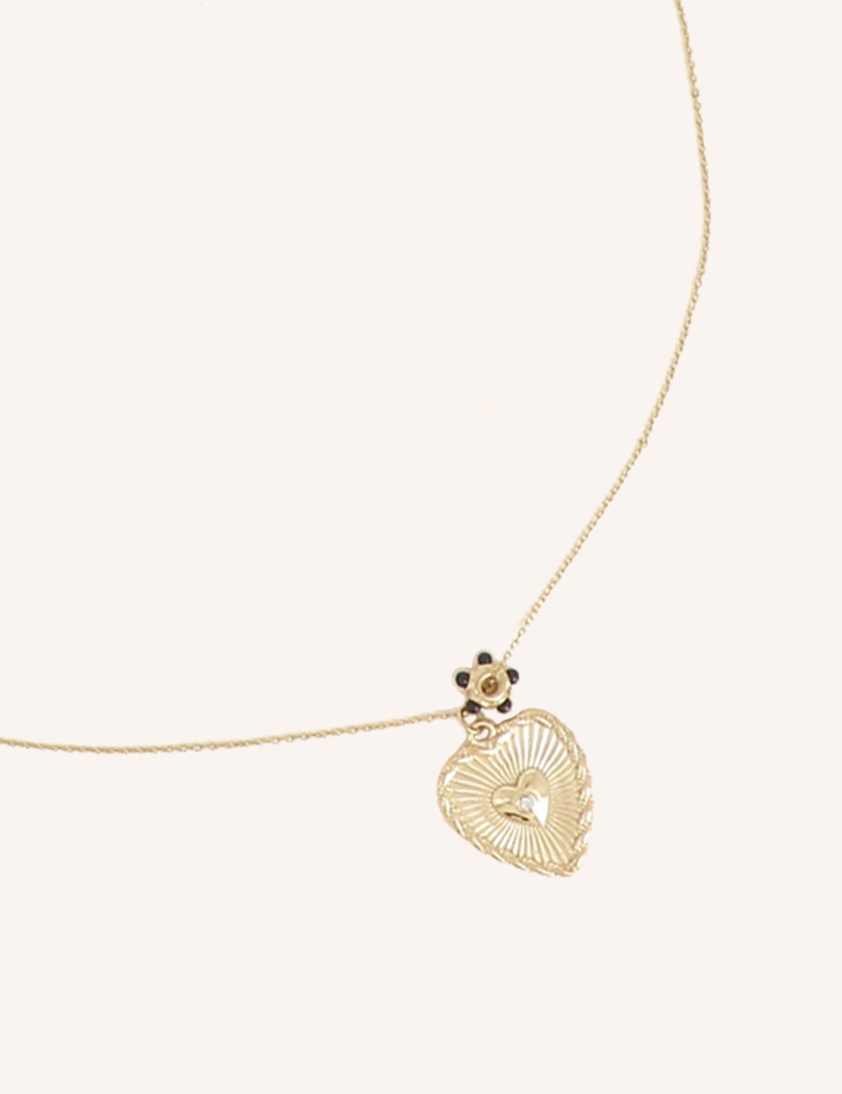 Collier Bohm Paris - Erya Collier en chaine simple Bohm Paris Onyx 