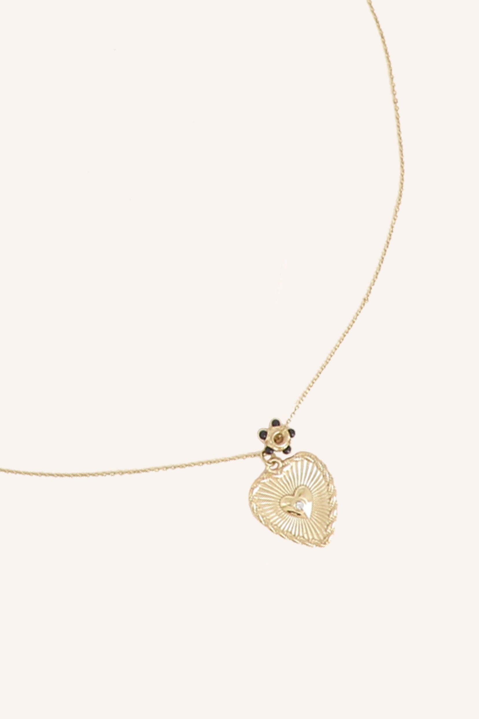 Collier Bohm Paris - Erya Collier en chaine simple Bohm Paris Onyx 