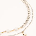 Collier Bohm Paris - Ezia Colliers Bohm Paris Howlite Blanche 