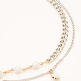 Collier Bohm Paris - Ezia Colliers Bohm Paris Howlite Blanche 