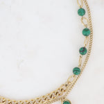 Collier Bohm Paris - Ezia Colliers Bohm Paris Malachite 