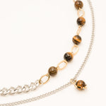 Collier Bohm Paris - Ezia Colliers Bohm Paris Oeil de Tigre 