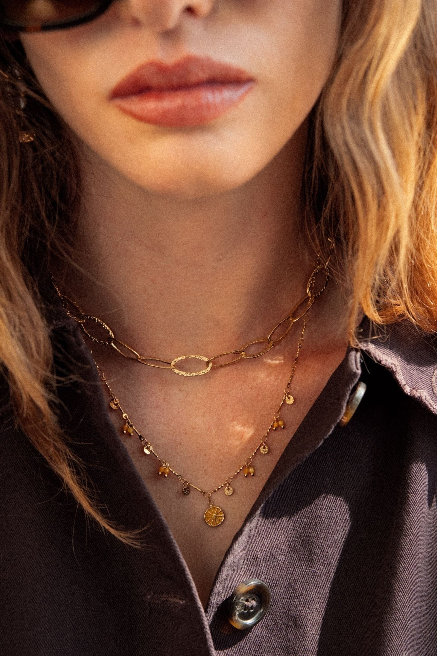 Collier Bohm Paris - Faustine 41 cm Collier en mailles Bohm Paris 