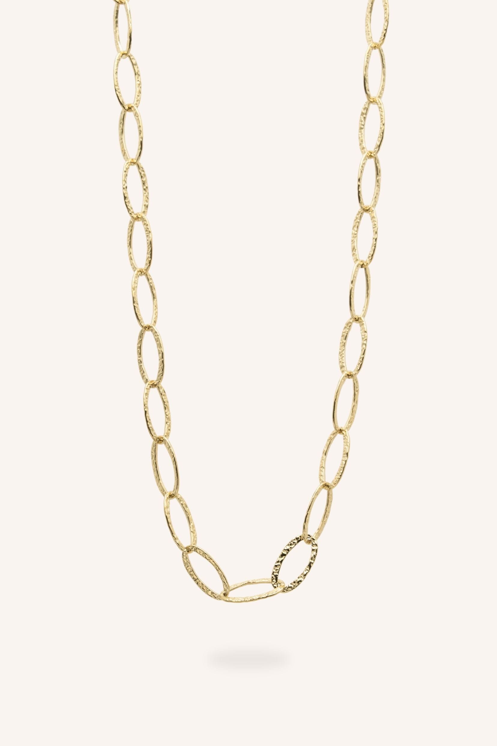 Collier Bohm Paris - Faustine 60 cm Collier en mailles Bohm Paris Doré 