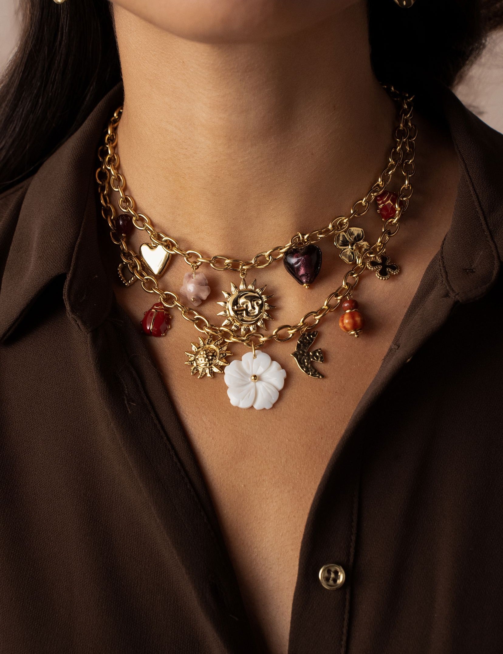 Collier Bohm Paris - Flore Collier Pendantifs Bohm Paris 