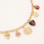 Collier Bohm Paris - Flore Collier Pendantifs Bohm Paris Doré 