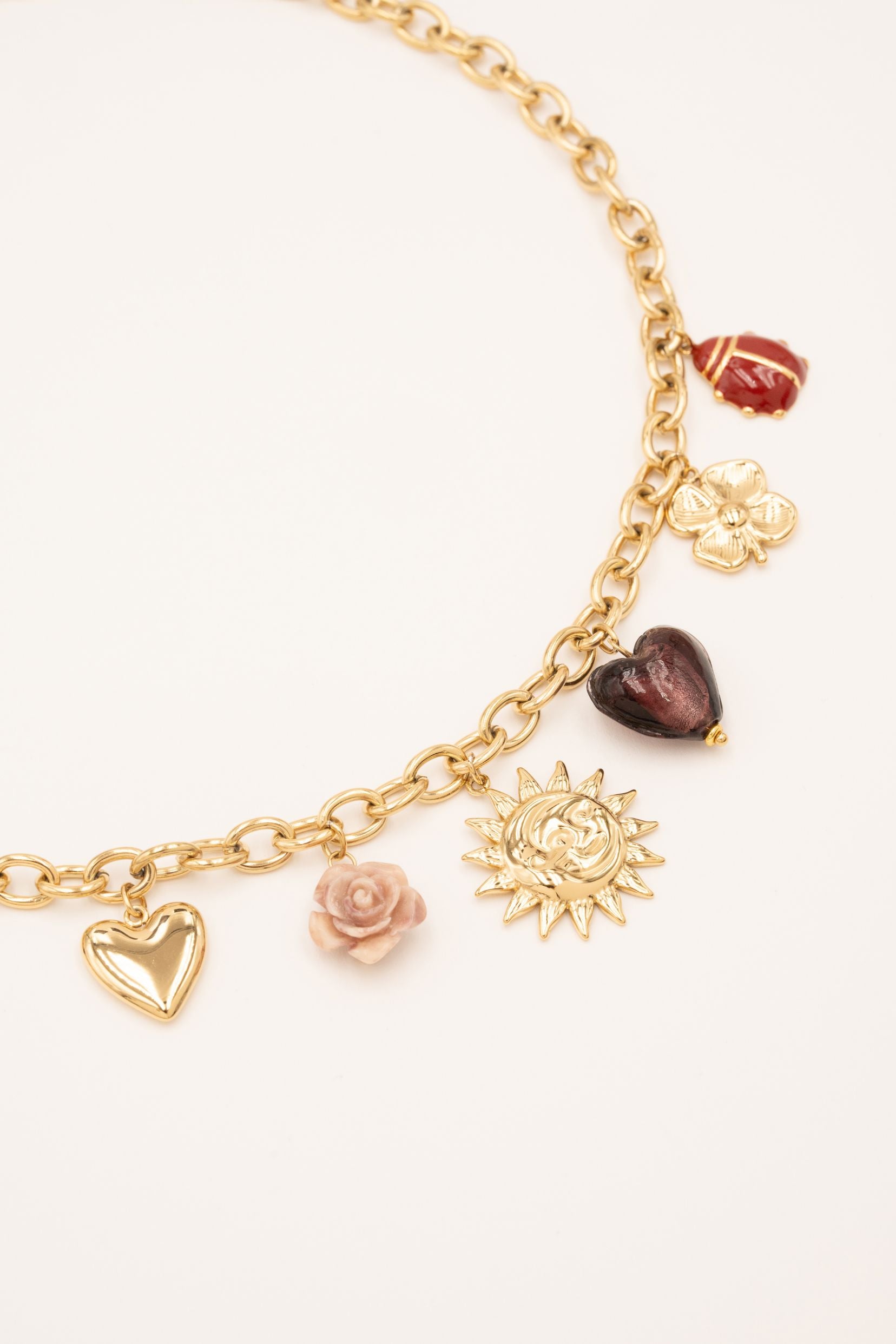 Collier Bohm Paris - Flore Collier Pendantifs Bohm Paris Doré 