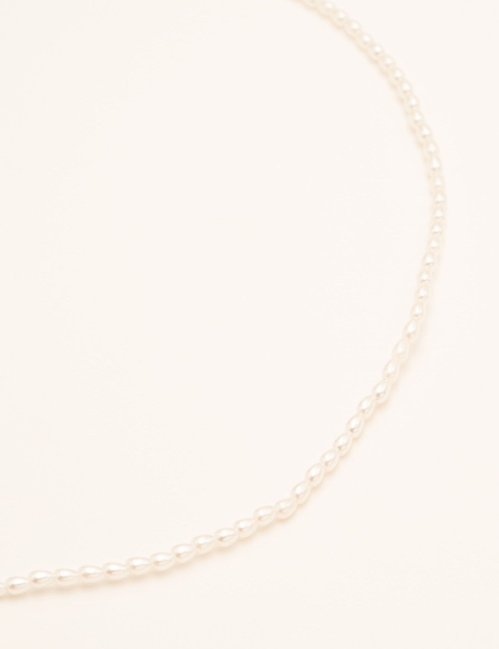 Collier Bohm Paris - Hanae Bohm Paris Perle Resine Blanche 