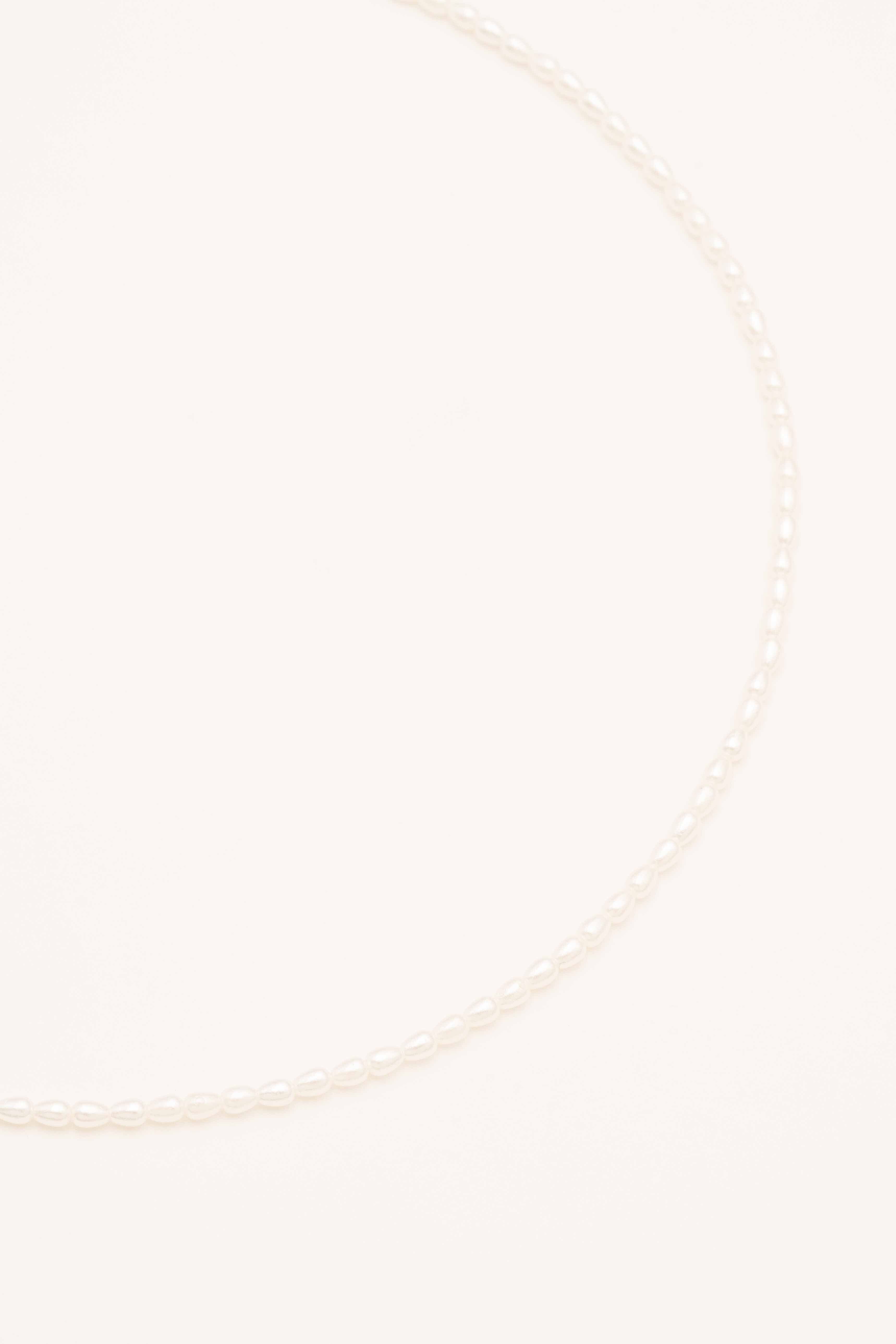 Collier Bohm Paris - Hanae Collier Bohm Paris Perle résine blanche 