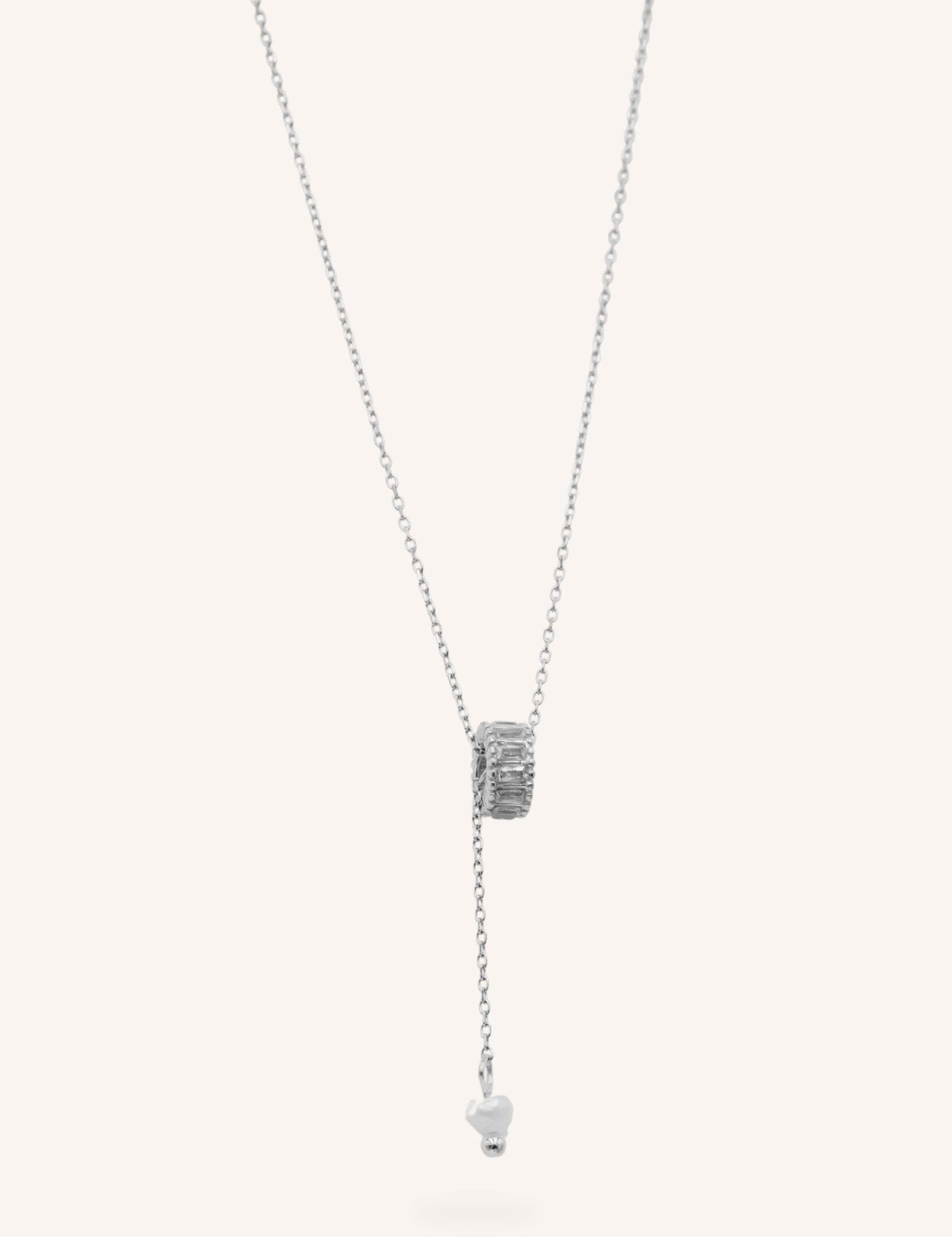 Collier Bohm Paris - Ira Collier en Y Bohm Paris Argenté 