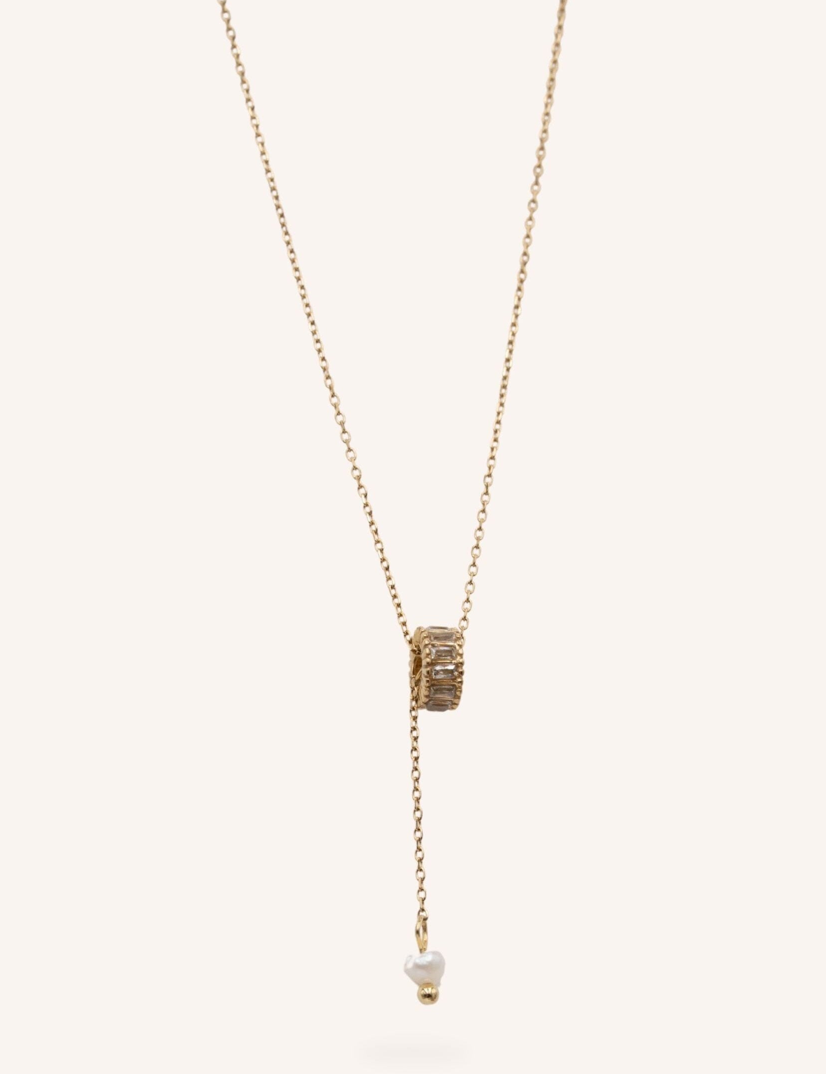 Collier Bohm Paris - Ira Collier en Y Bohm Paris Doré 
