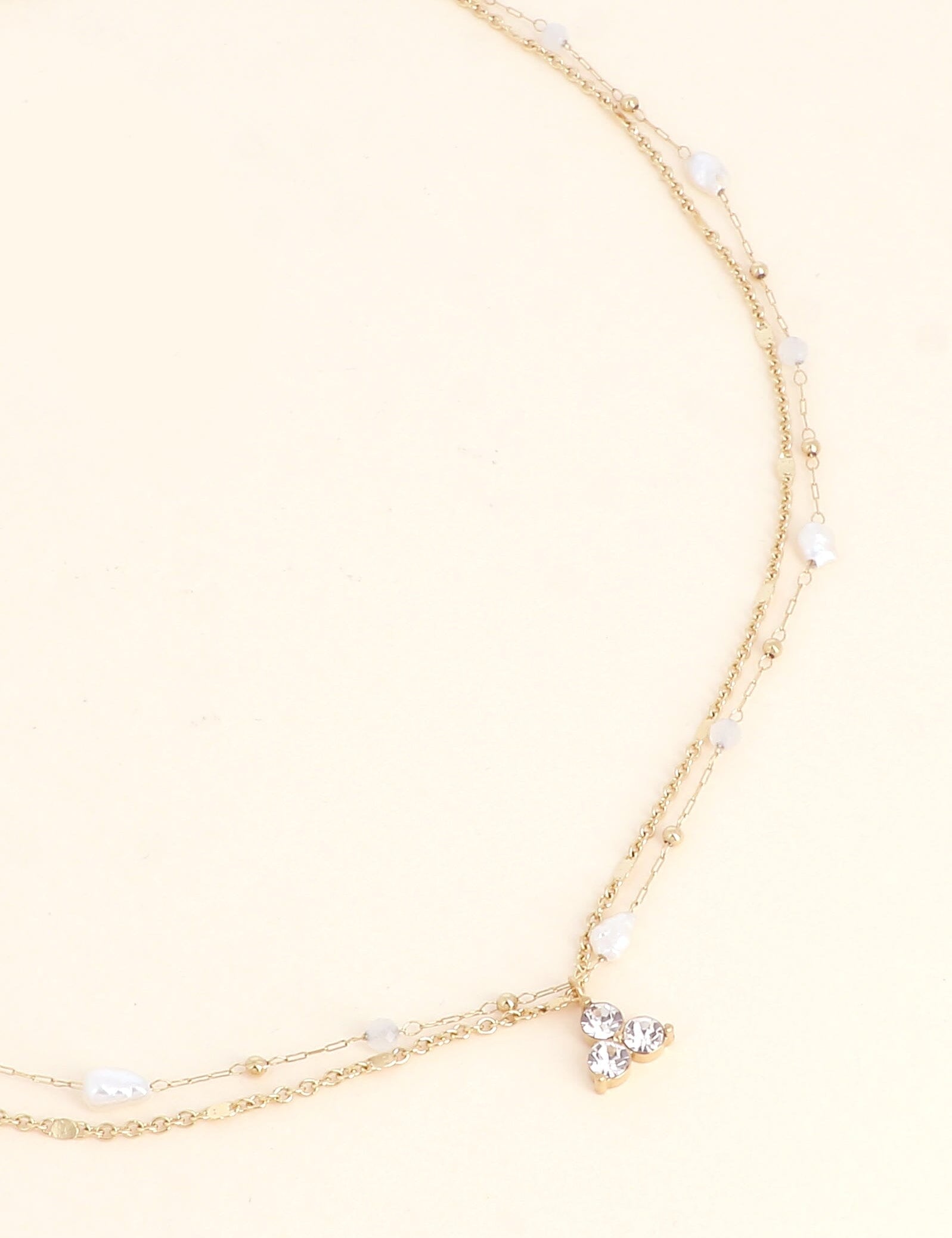 Collier Bohm Paris - Isabeau Colliers Bohm Paris Agate blanche 