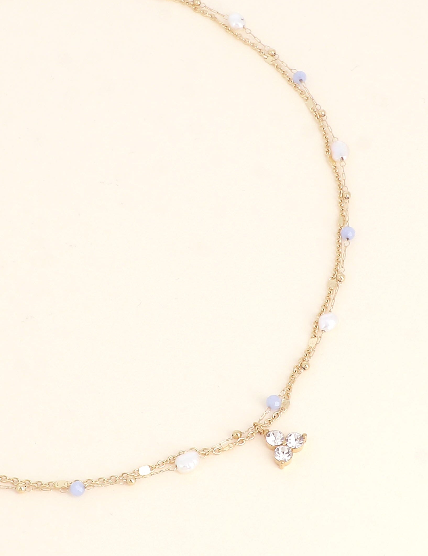 Collier Bohm Paris - Isabeau Colliers Bohm Paris Agate bleue 