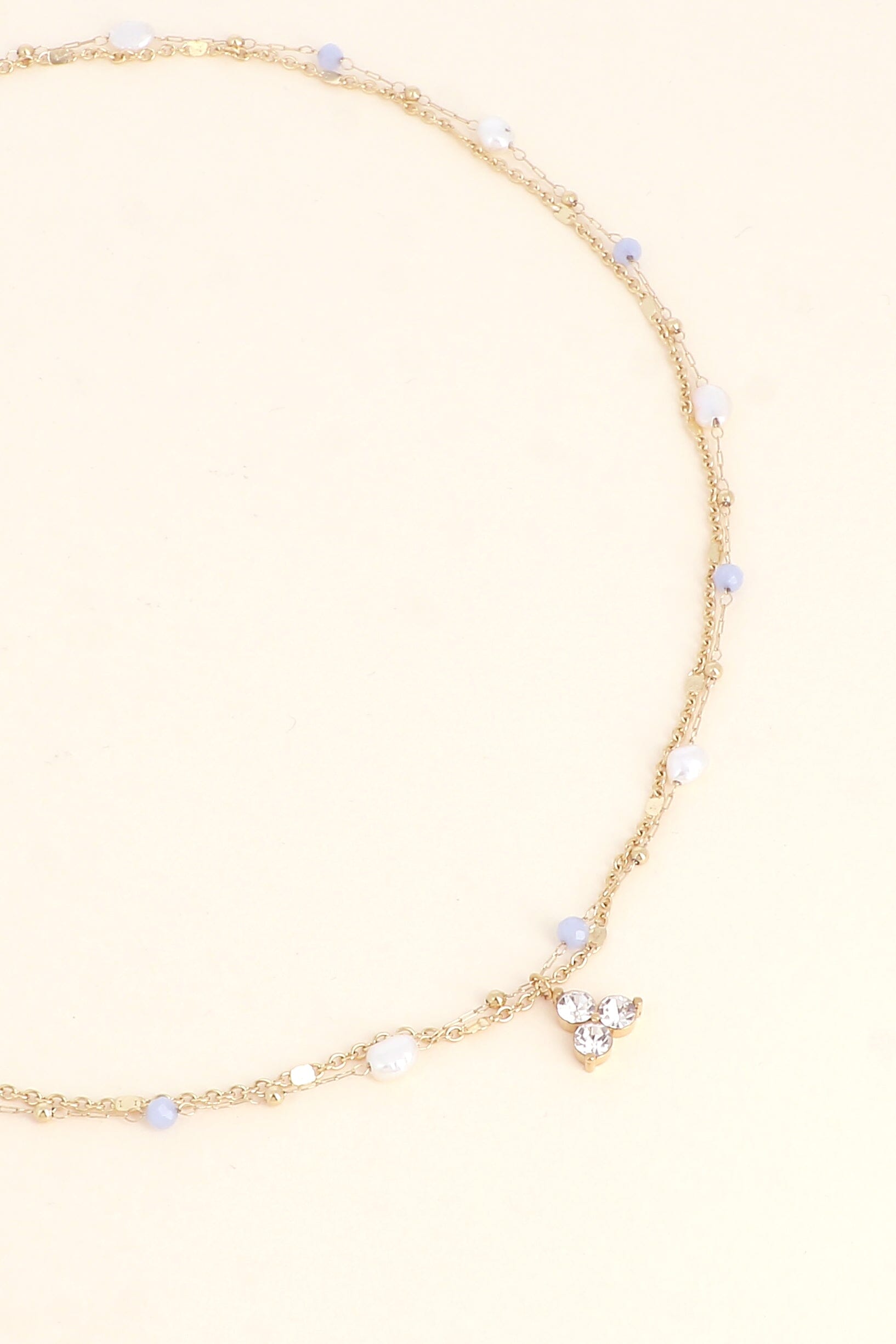 Collier Bohm Paris - Isabeau Colliers Bohm Paris Agate bleue 