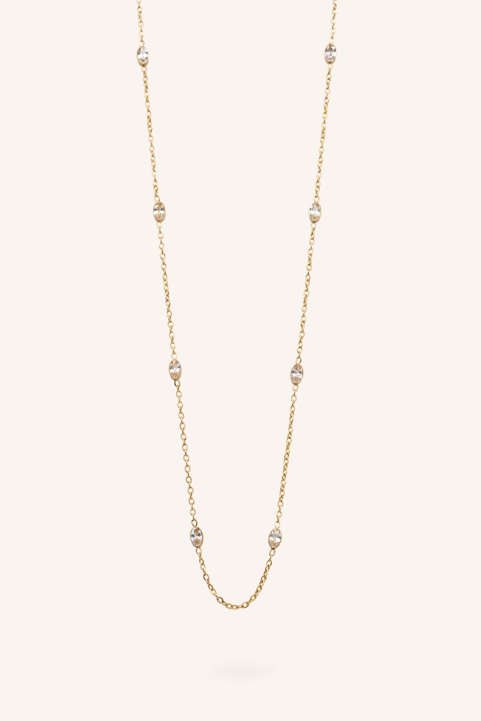 Collier Bohm Paris - Isyane Collier type sautoir Bohm Paris Blanc 
