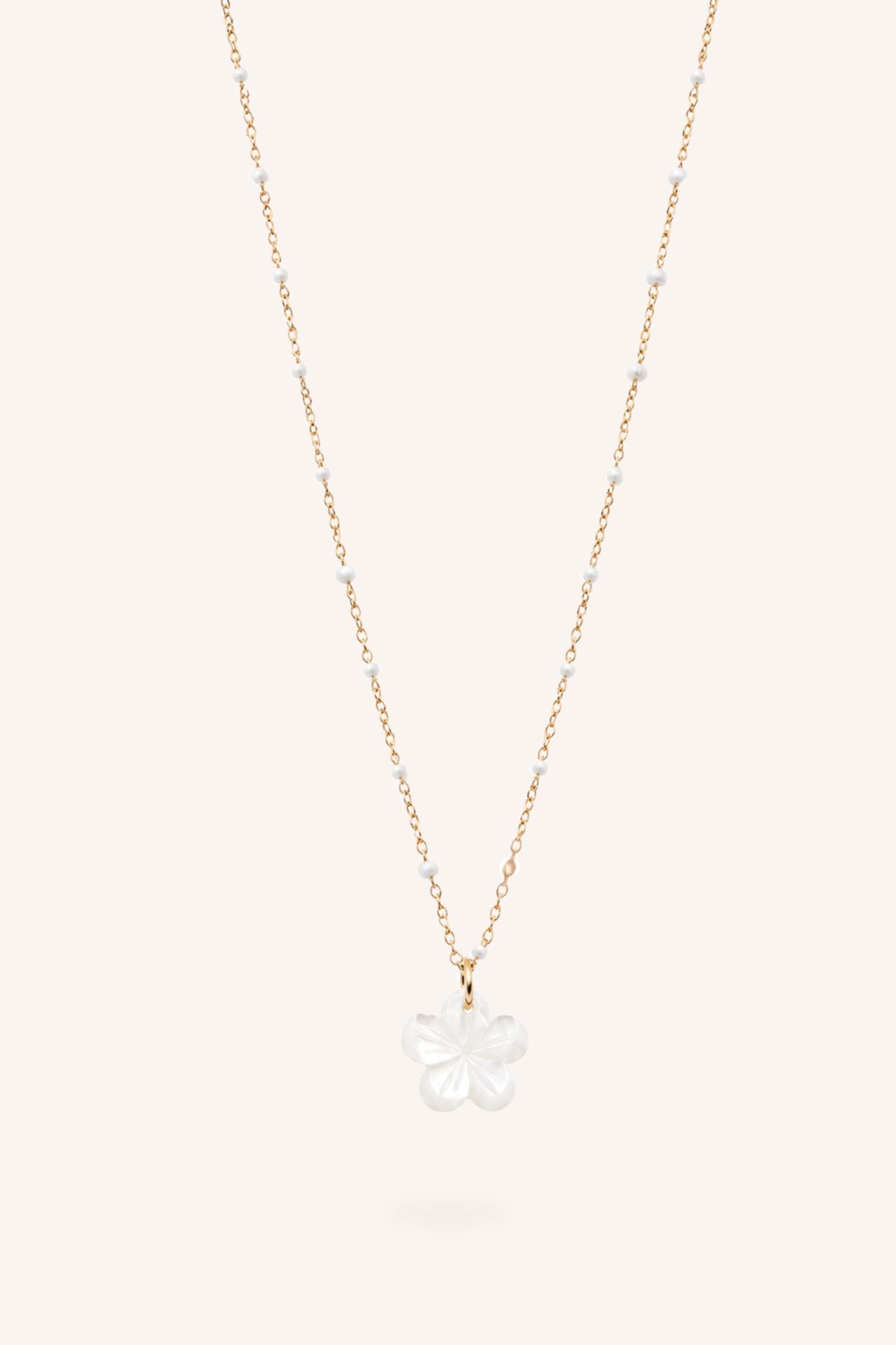 Collier Bohm Paris - Kaelia Collier en chaine simple Bohm Paris Blanc 