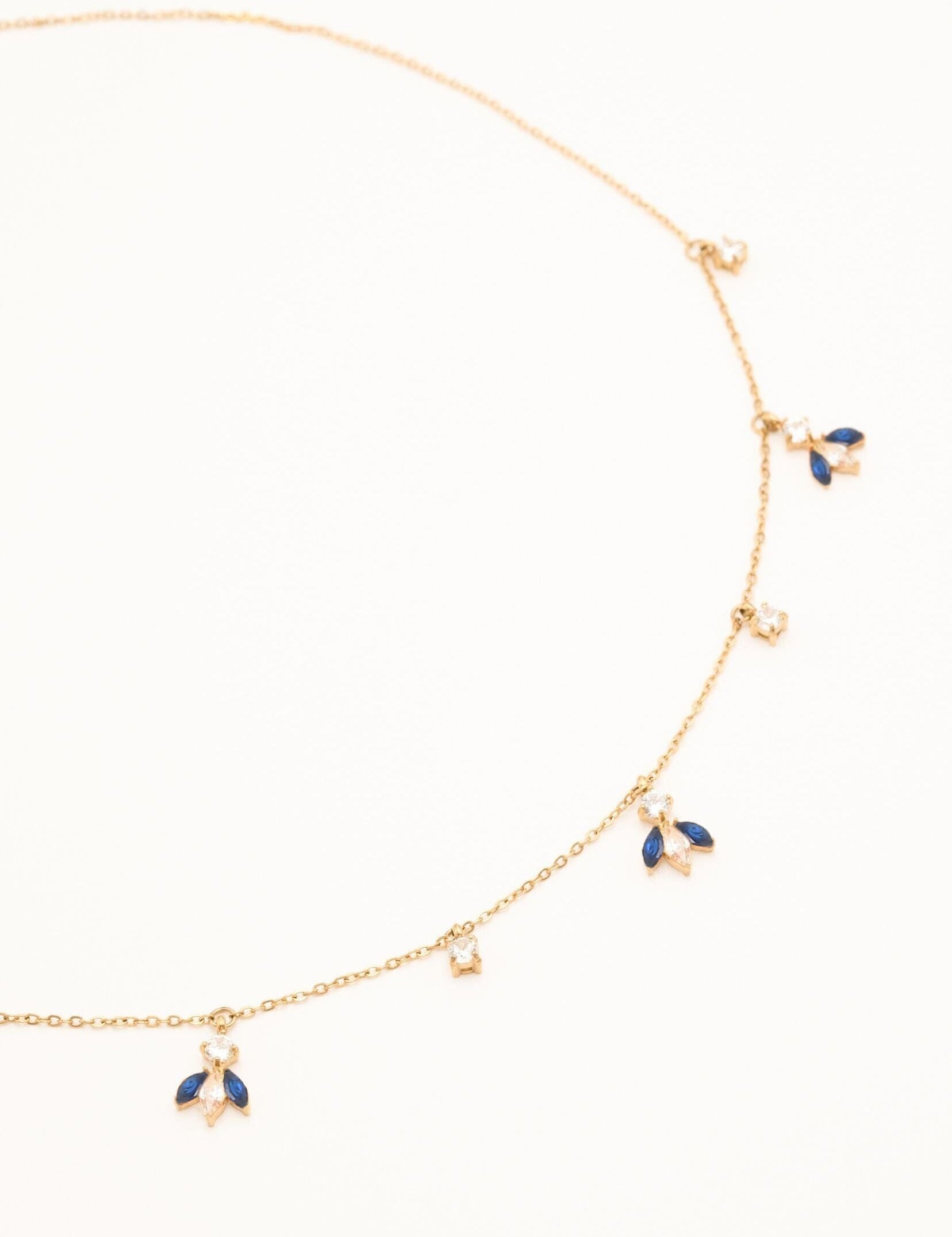 Collier Bohm Paris - Katarina Colliers Bohm Paris Bleu Saphir 