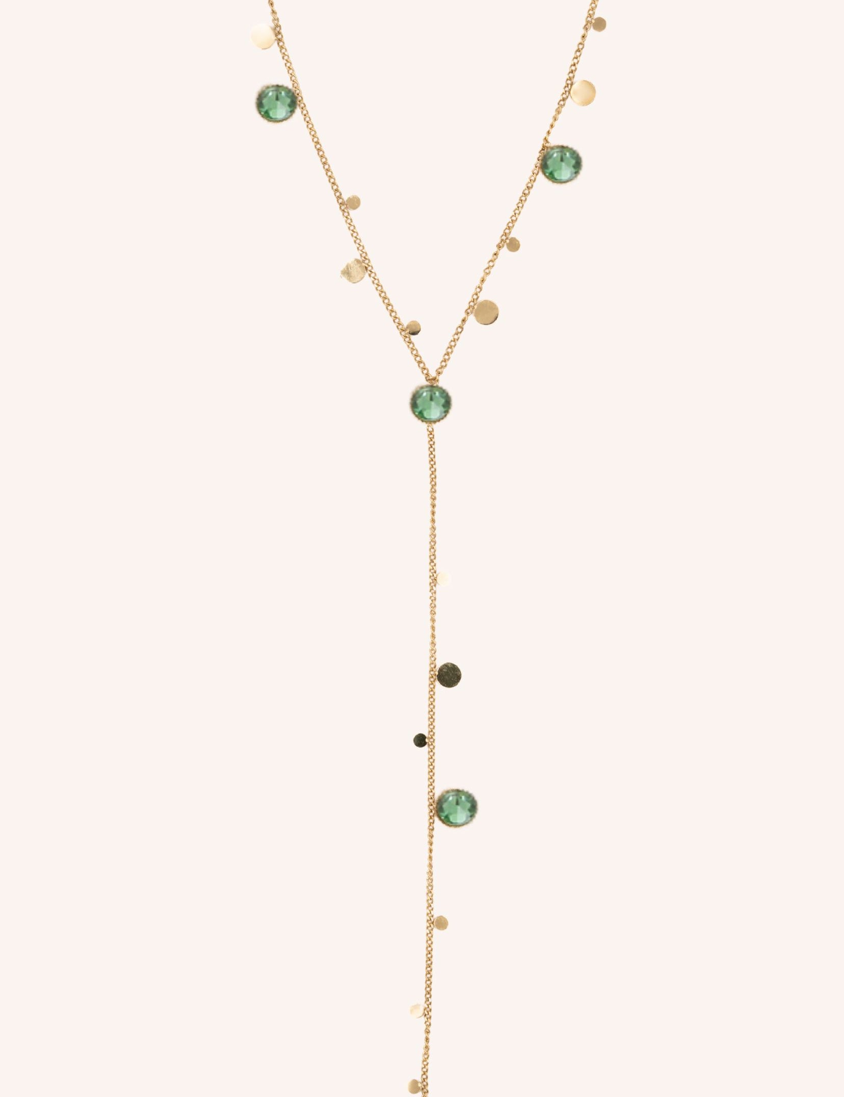 Collier Bohm Paris - Khalissa Y Collier Bohm Paris vert sapin 