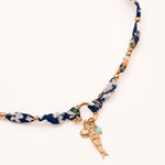 Collier Bohm Paris - Kiwana Colliers Tissus Bohm Paris Bleu 
