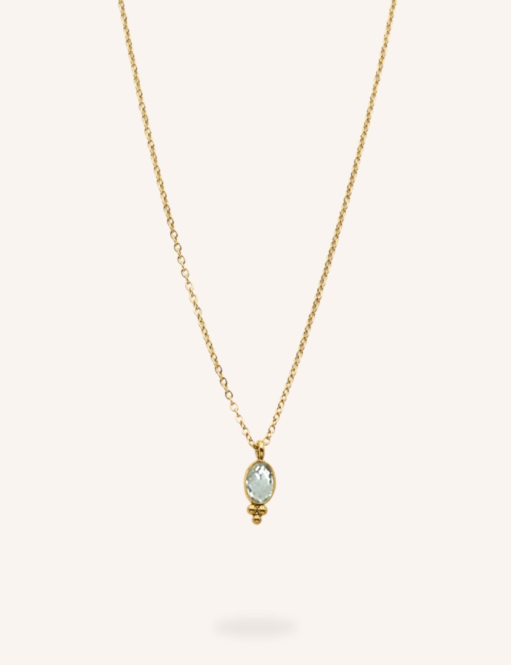 Collier Bohm Paris - Léonie Collier en chaine simple Bohm Paris Chrysolite 