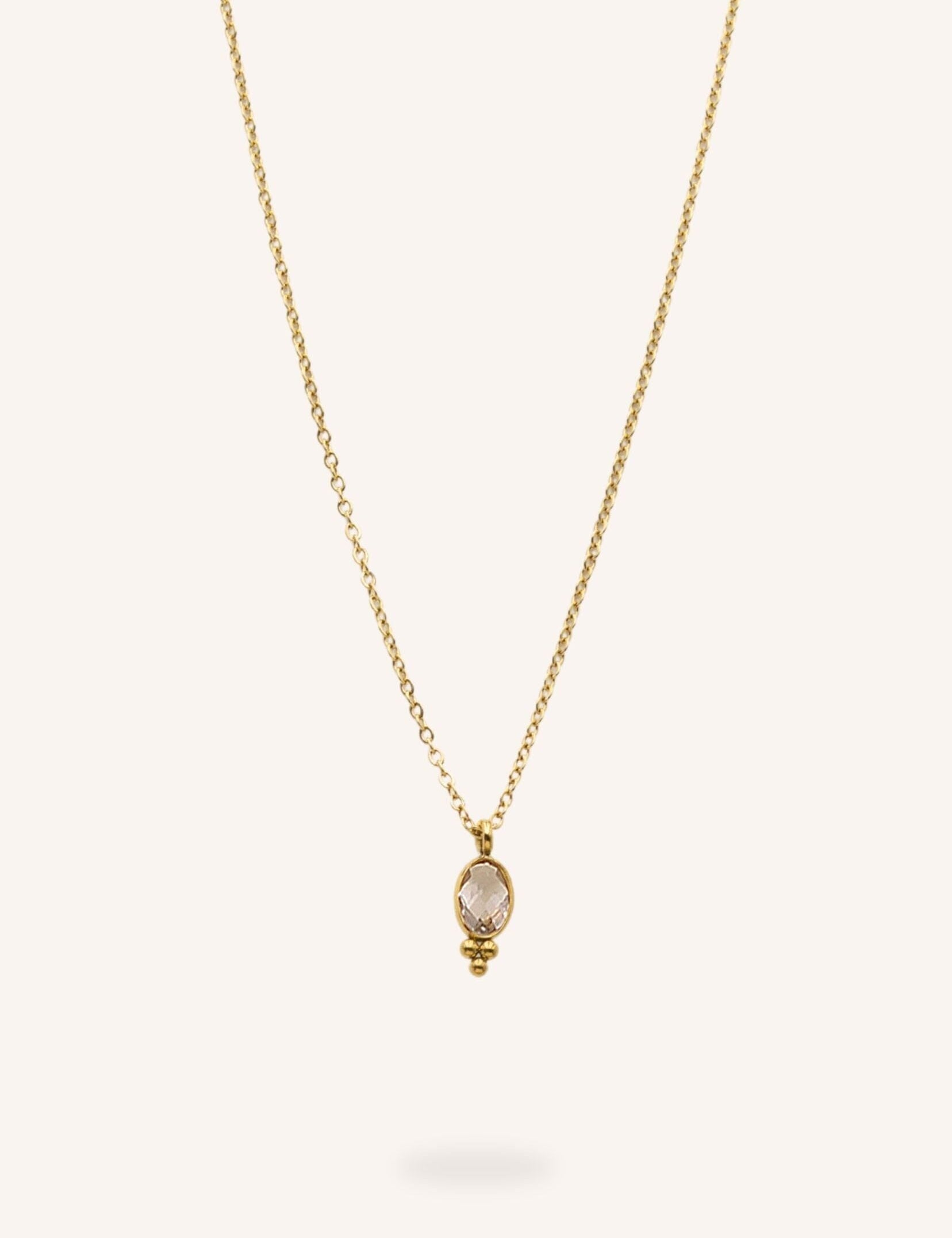 Collier Bohm Paris - Léonie Collier en chaine simple Bohm Paris Gris 