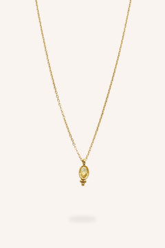 Collier Bohm Paris - Léonie Collier en chaine simple Bohm Paris Jaune 