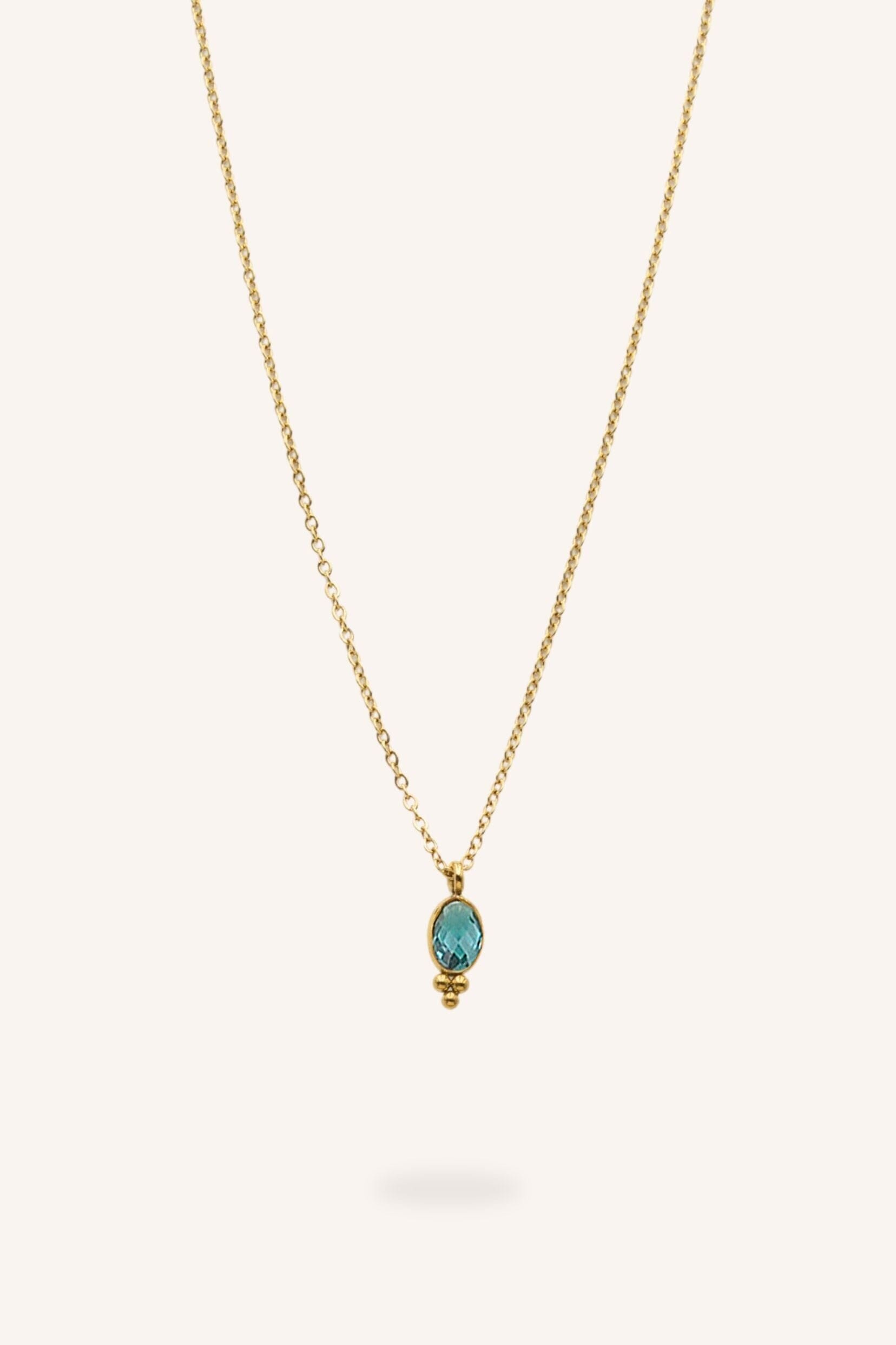 Collier Bohm Paris - Léonie Collier en chaine simple Bohm Paris Laguna 