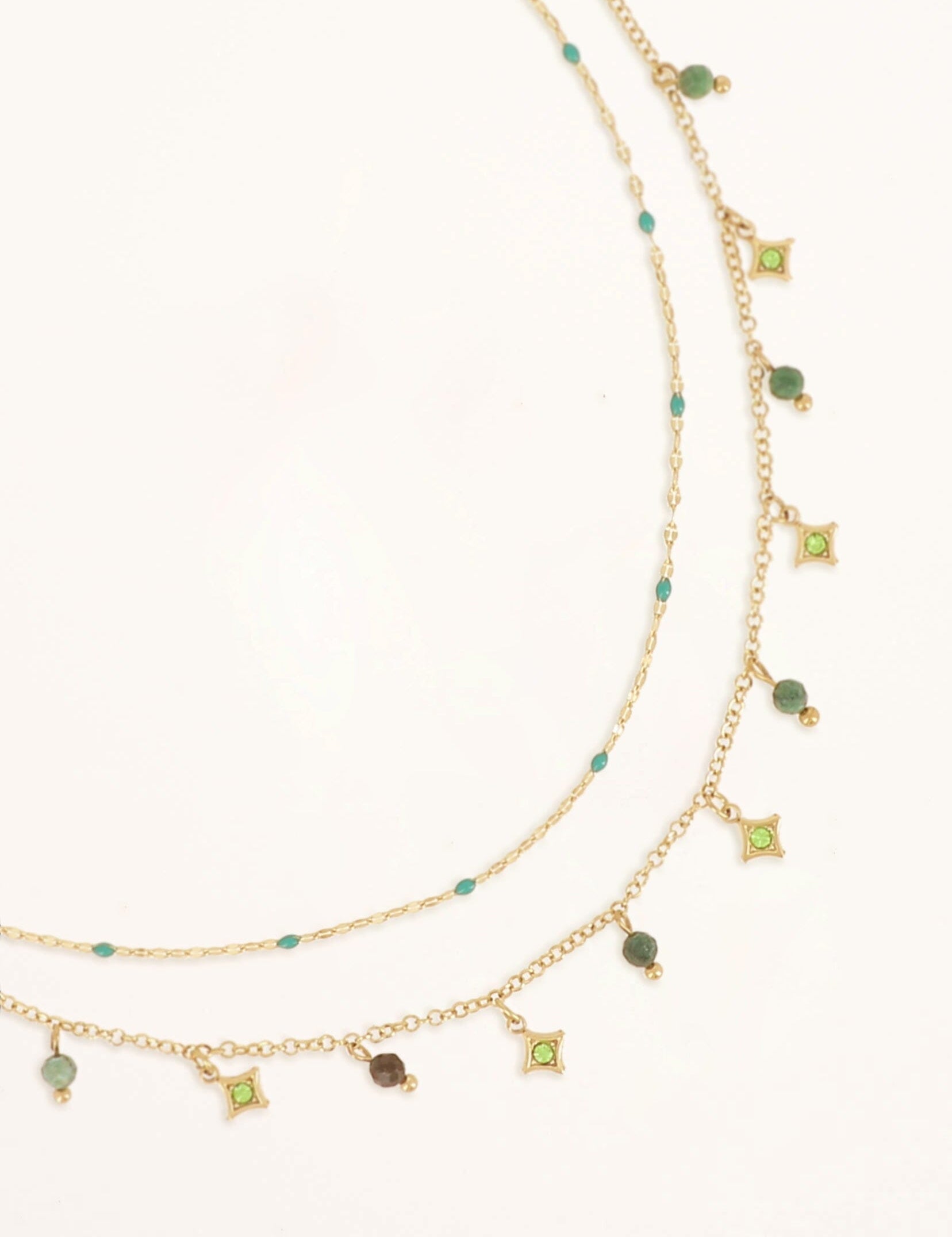 Collier Bohm Paris - Liliah Colliers Bohm Paris Vert 