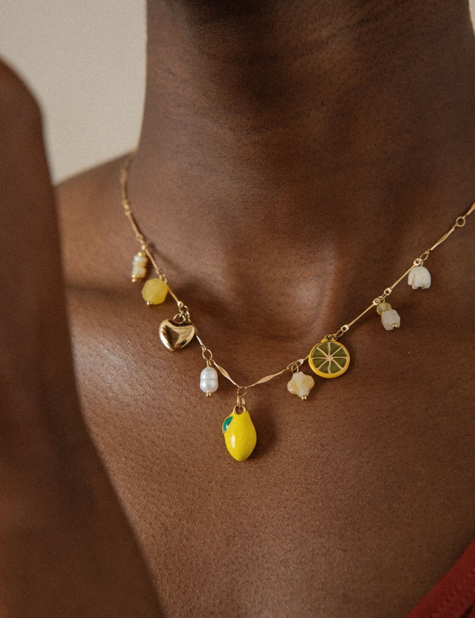 Collier Bohm Paris - Limoncello Collier en chaine simple Bohm Paris 