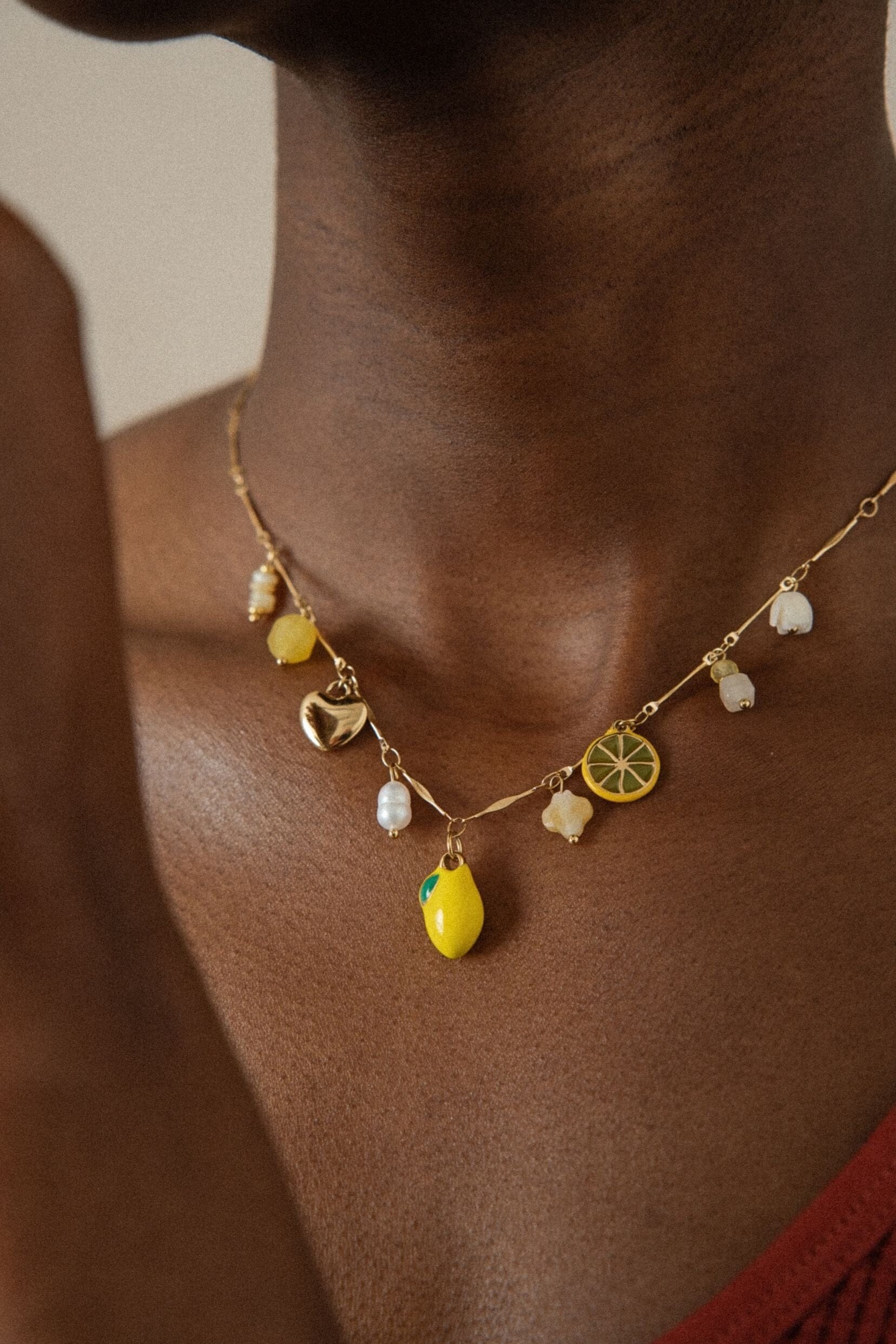 Collier Bohm Paris - Limoncello Collier en chaine simple Bohm Paris 