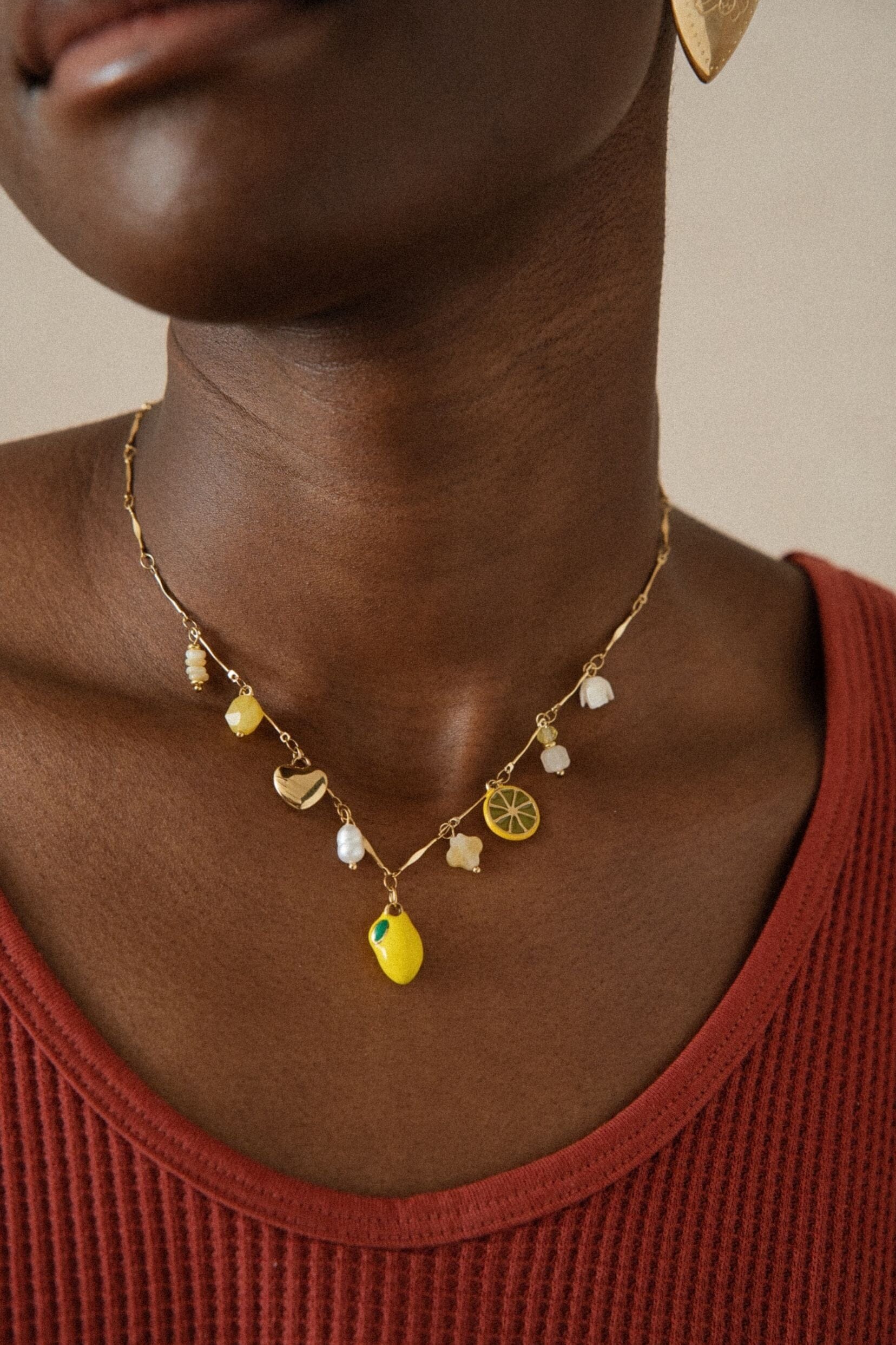 Collier Bohm Paris - Limoncello Collier en chaine simple Bohm Paris 