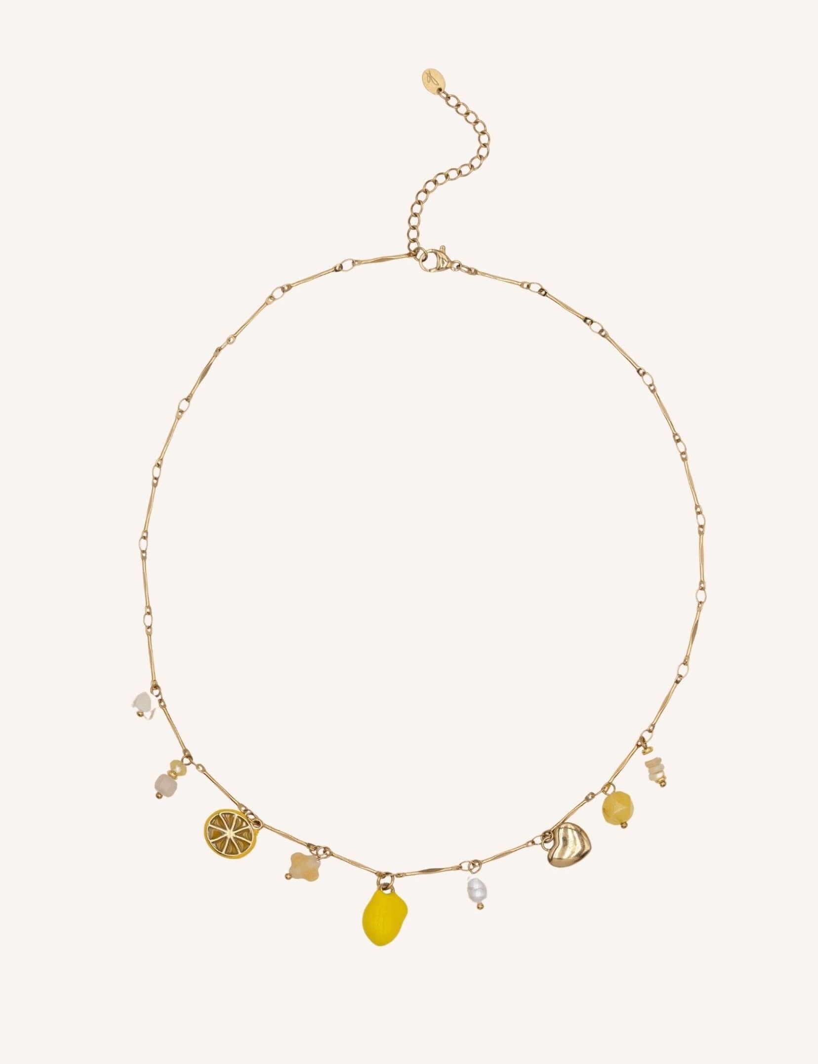 Collier Bohm Paris - Limoncello Collier en chaine simple Bohm Paris Jaune 
