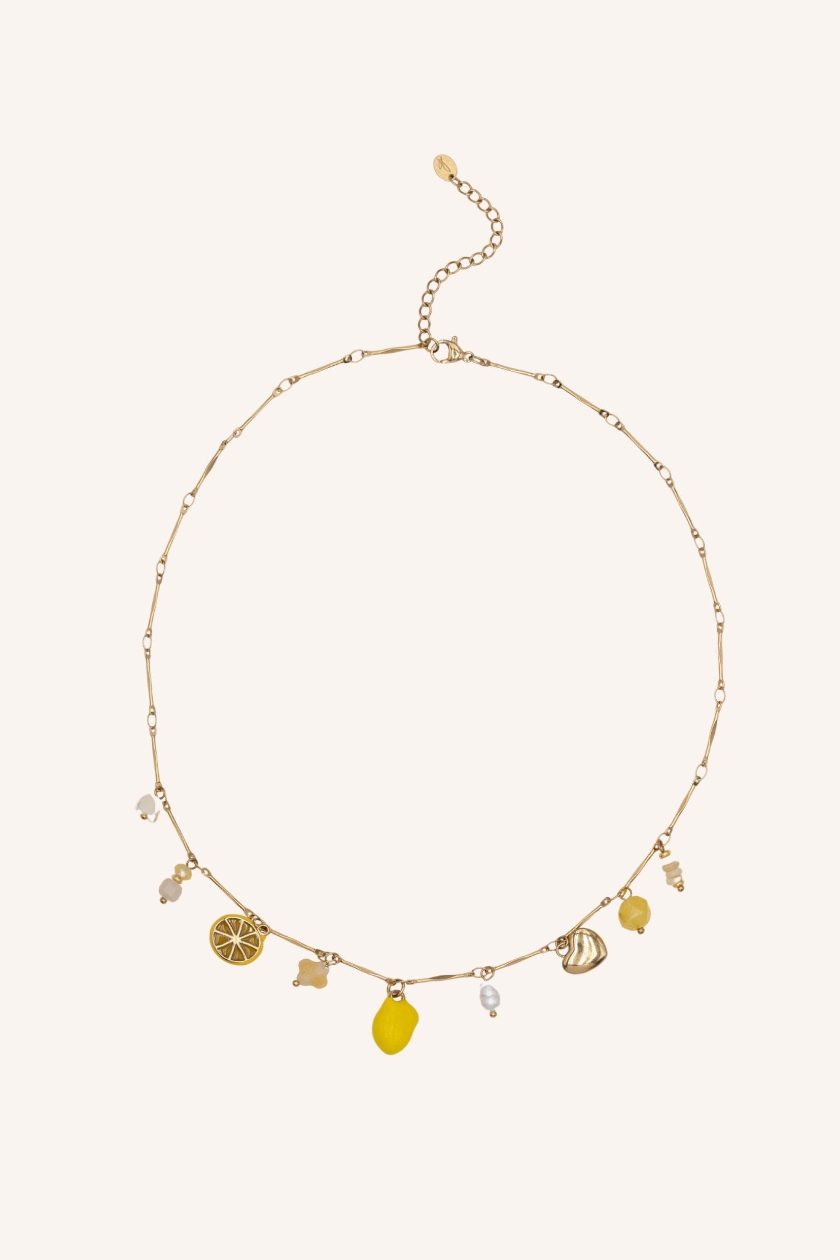 Collier Bohm Paris - Limoncello Collier en chaine simple Bohm Paris Jaune 