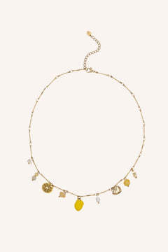 Collier Bohm Paris - Limoncello Collier en chaine simple Bohm Paris Jaune 