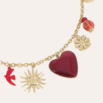 Collier Bohm Paris - Lior Collier Pendantifs Bohm Paris Rouge 