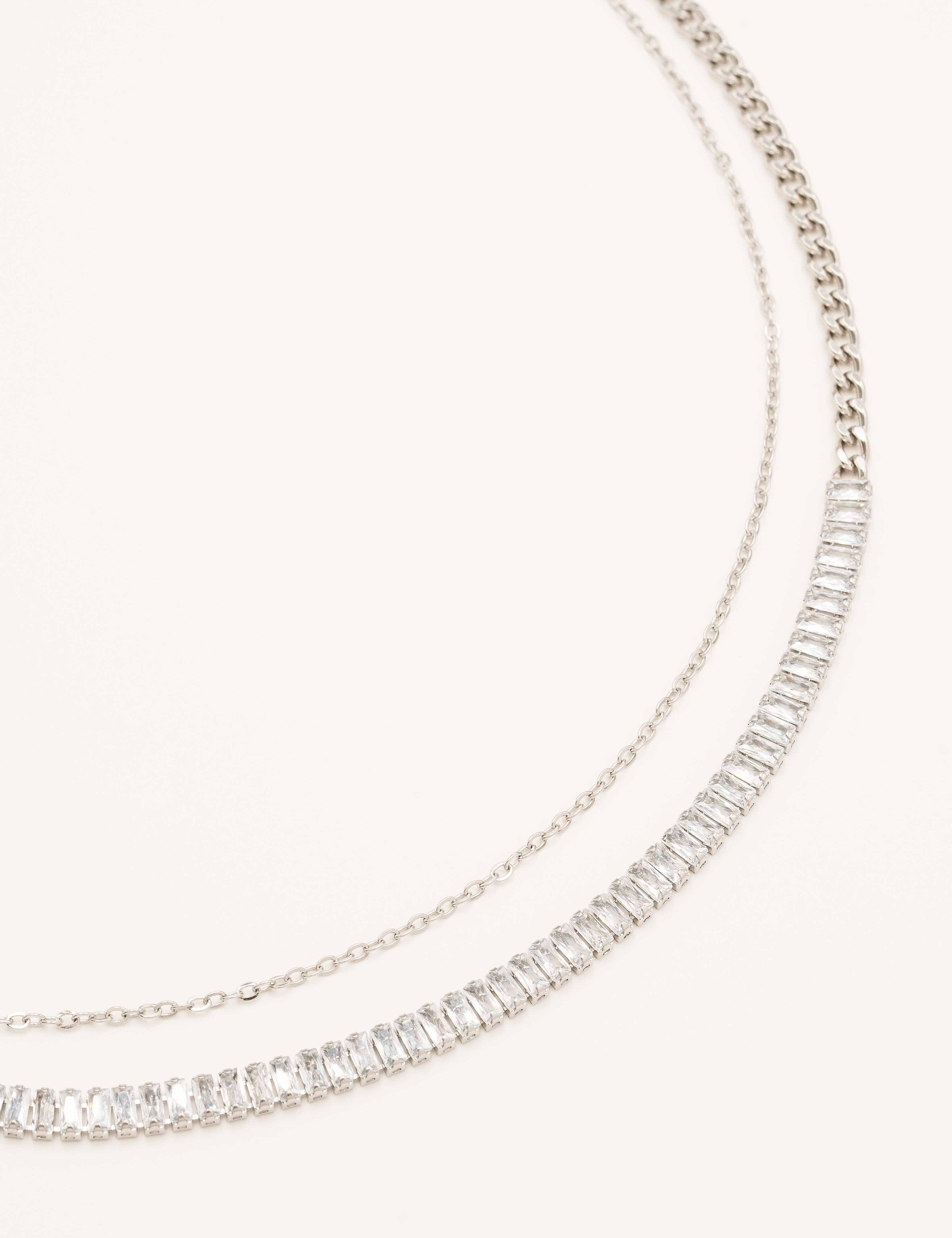 Collier Bohm Paris - Lorelia Colliers Bohm Paris Argenté cristal 