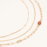 Collier Bohm Paris - Lorraine Colliers Bohm Paris Rhodonite 