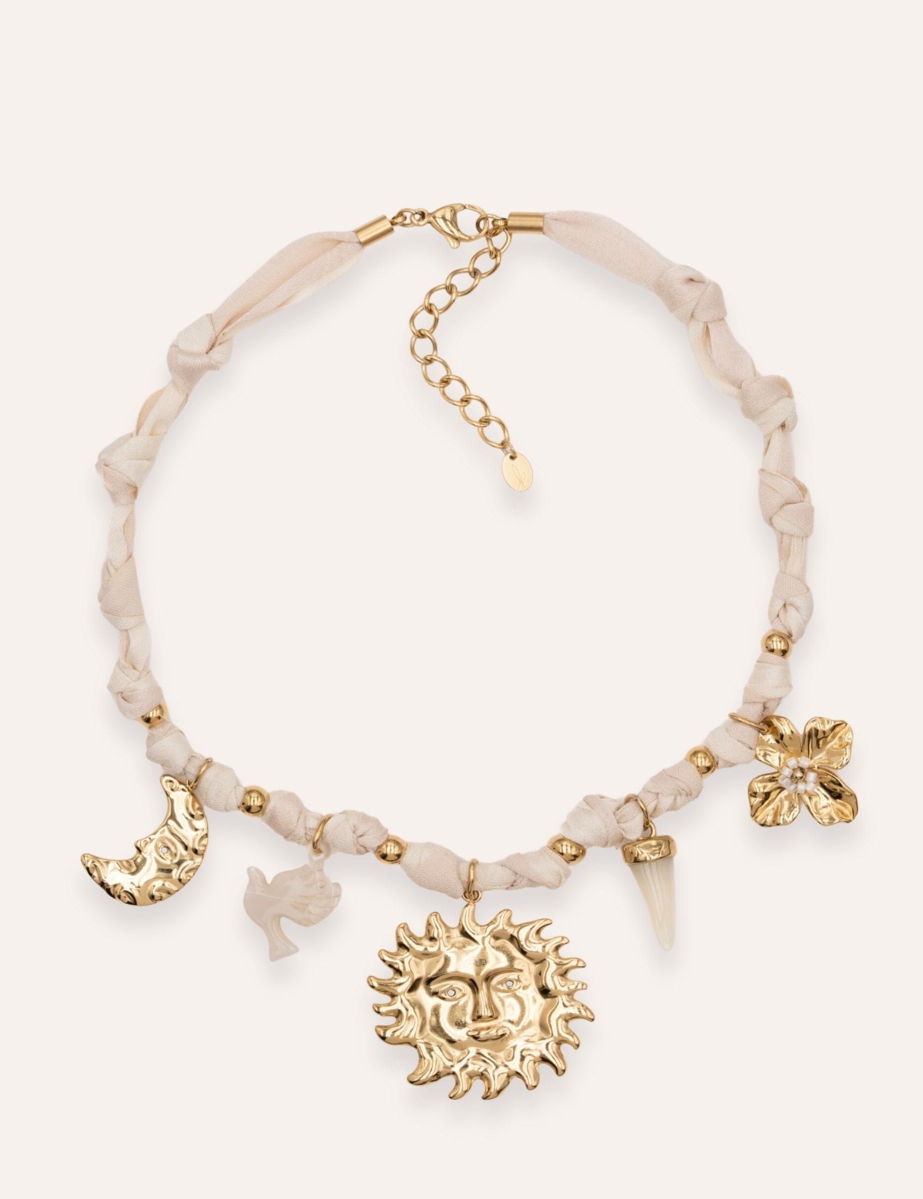 Collier Bohm Paris - Lunéa Colliers Pendentifs Bohm Paris Beige 