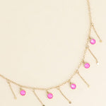 Collier Bohm Paris - Lupin Collier Bohm Paris Électric rose 